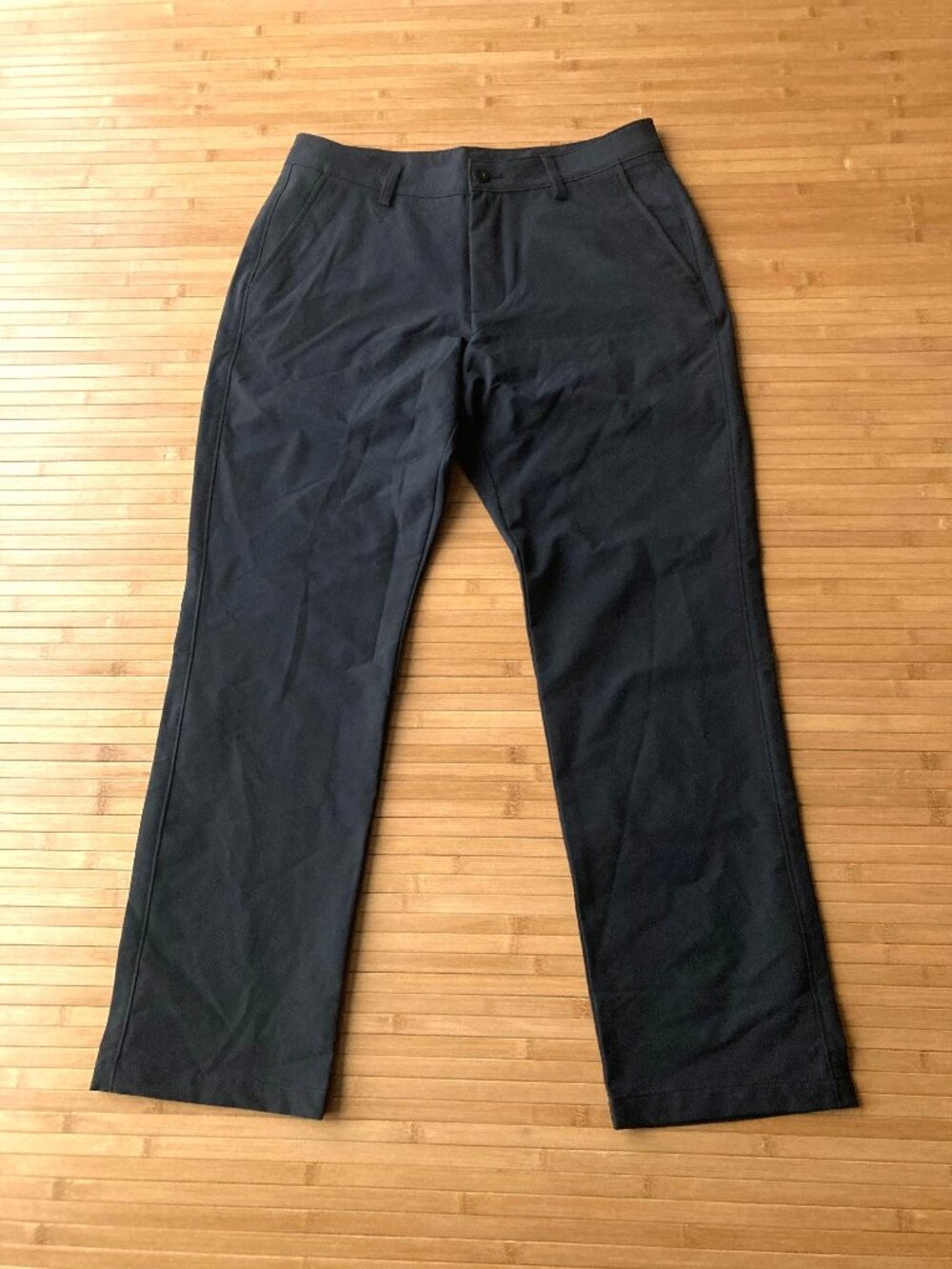 Under Armour UA Tech Golf Pants Straight Leg Mens 34x30 Black 1376625